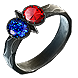 Beast Grasp Two-Stone Ring