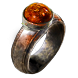 Bramble Eye Coral Ring