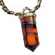 Ghoul Scarab Amber Amulet